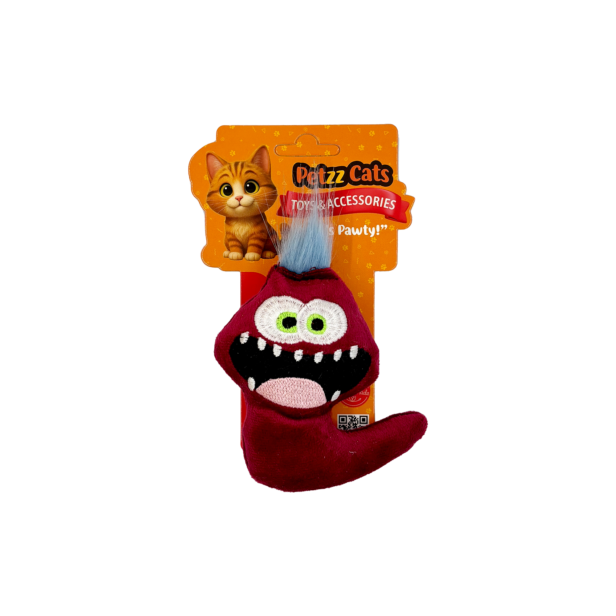 PetzzCats Beauty Matatabi ve Çıngırak Sesli Peluş Kedi Oyuncağı